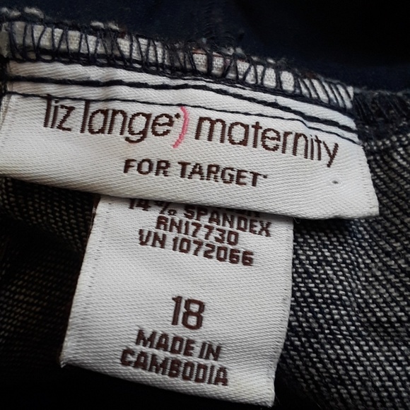 Liz Lange Maternity Denim size 18 - Picture 7 of 7